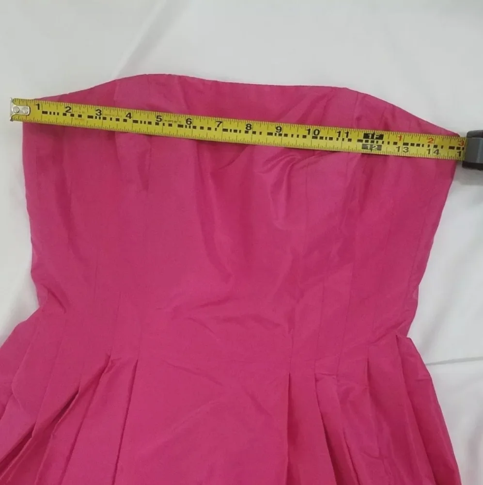 Kay Unger Tea Length Strapless Dress 2 - Picture 11 of 11